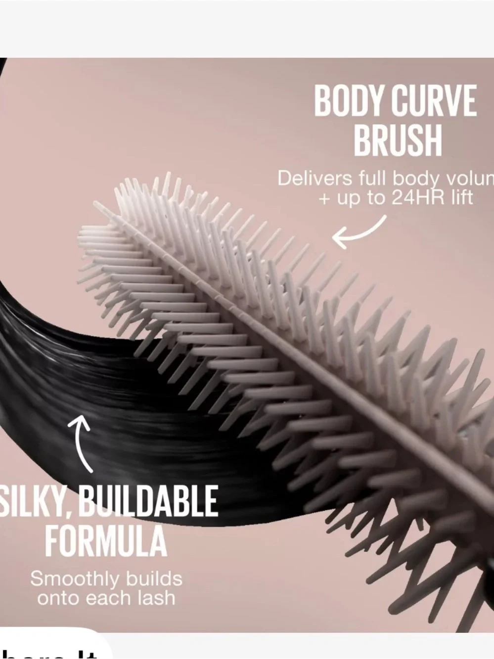 🦋 $5 Maybelline Lash Sensational Body Mascara Very Black New FullSz